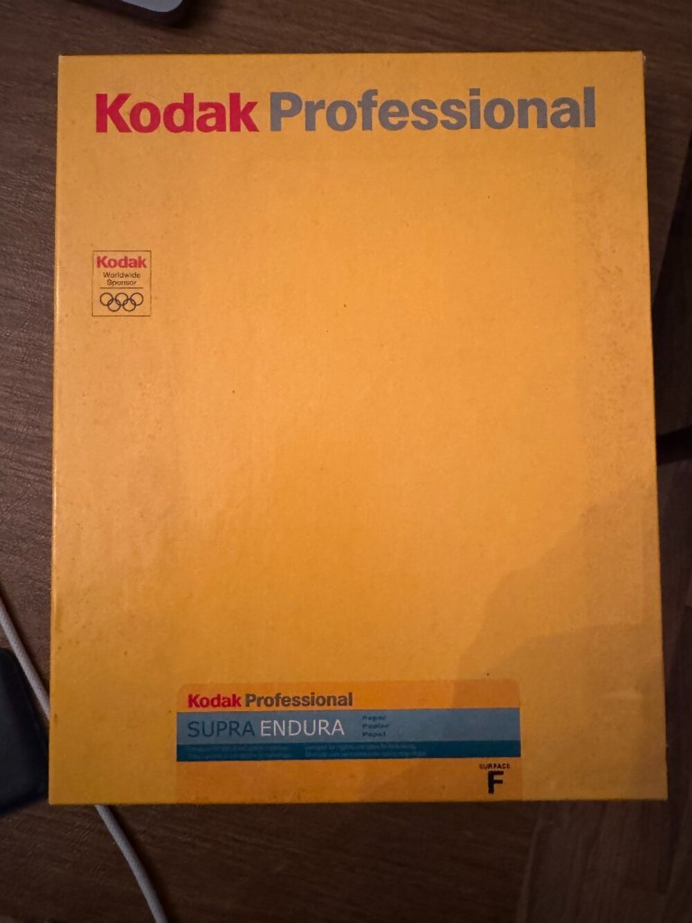 NIB Sealed Kodak Professional Supra Endura Paper 8x10 in